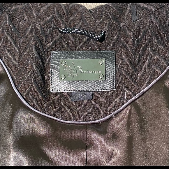 Mackage NWOT chevron belted waist wool coat - Picture 14 of 16